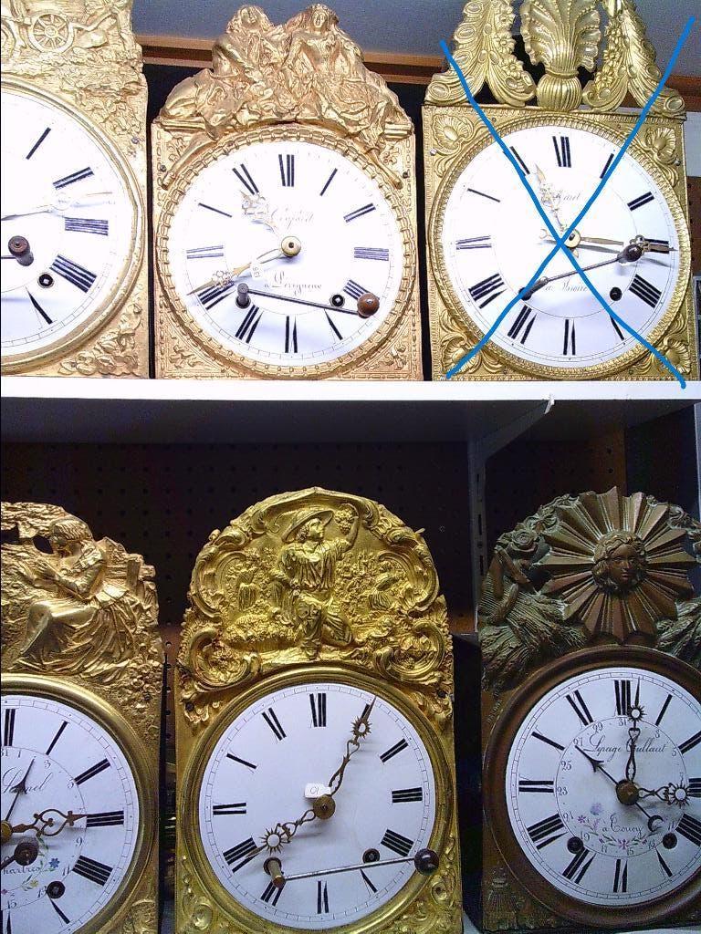 5 COMTOISE KLOKKEN IN 1 KOOP, Ophalen