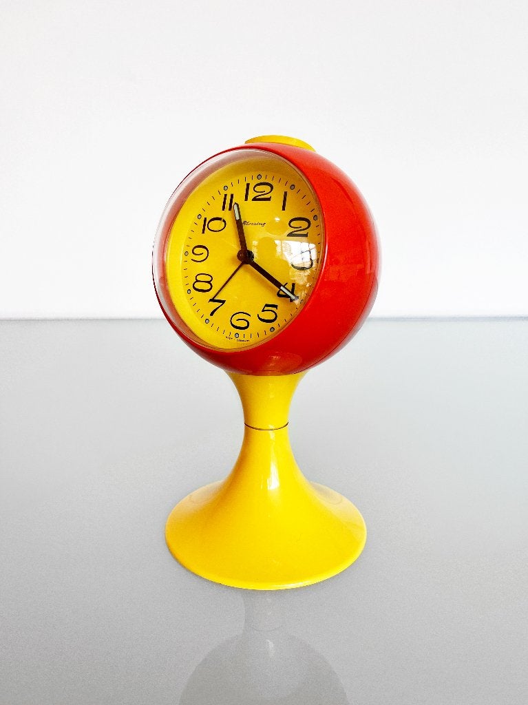 Vintage Blessing Space age wekker, Ophalen of Verzenden