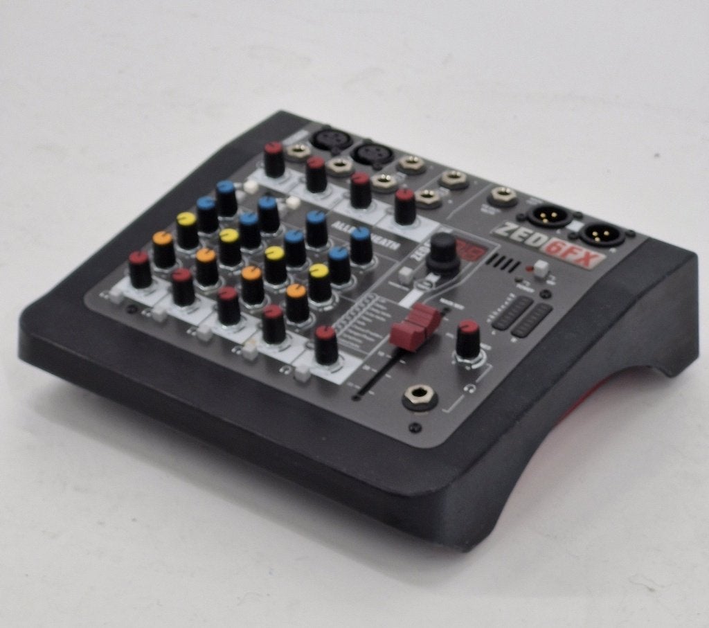 Allen&Heath ZED6FX Mengpaneel - Occasion, Allen&Heath, Microfooningang, Ophalen of Verzenden, Zo goed als nieuw