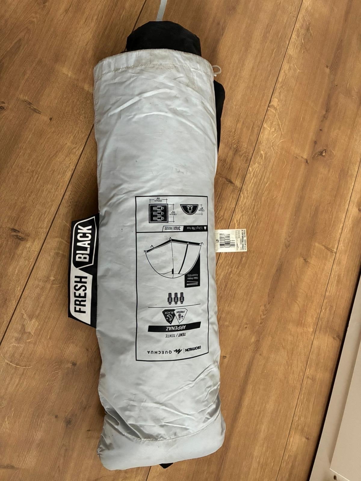 Quechua Arpenaz Fresh & Black 3P Tent, Ophalen, Zo goed als nieuw, Tot en met 3