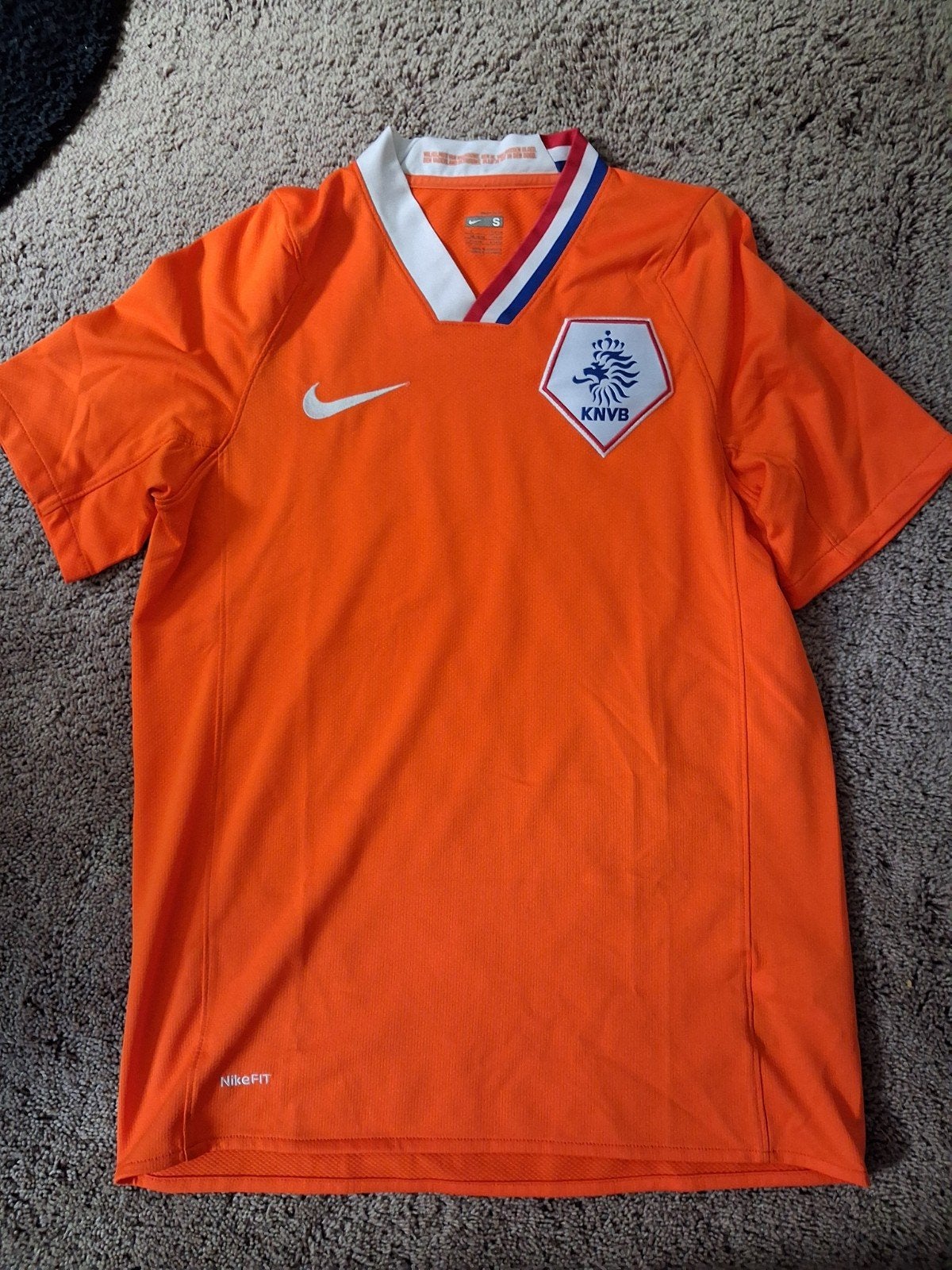 Nederlands elftal shirt knvb nike small Sneijder ek wk, Blauw, Ophalen of Verzenden, Zo goed als nieuw, Voetbal