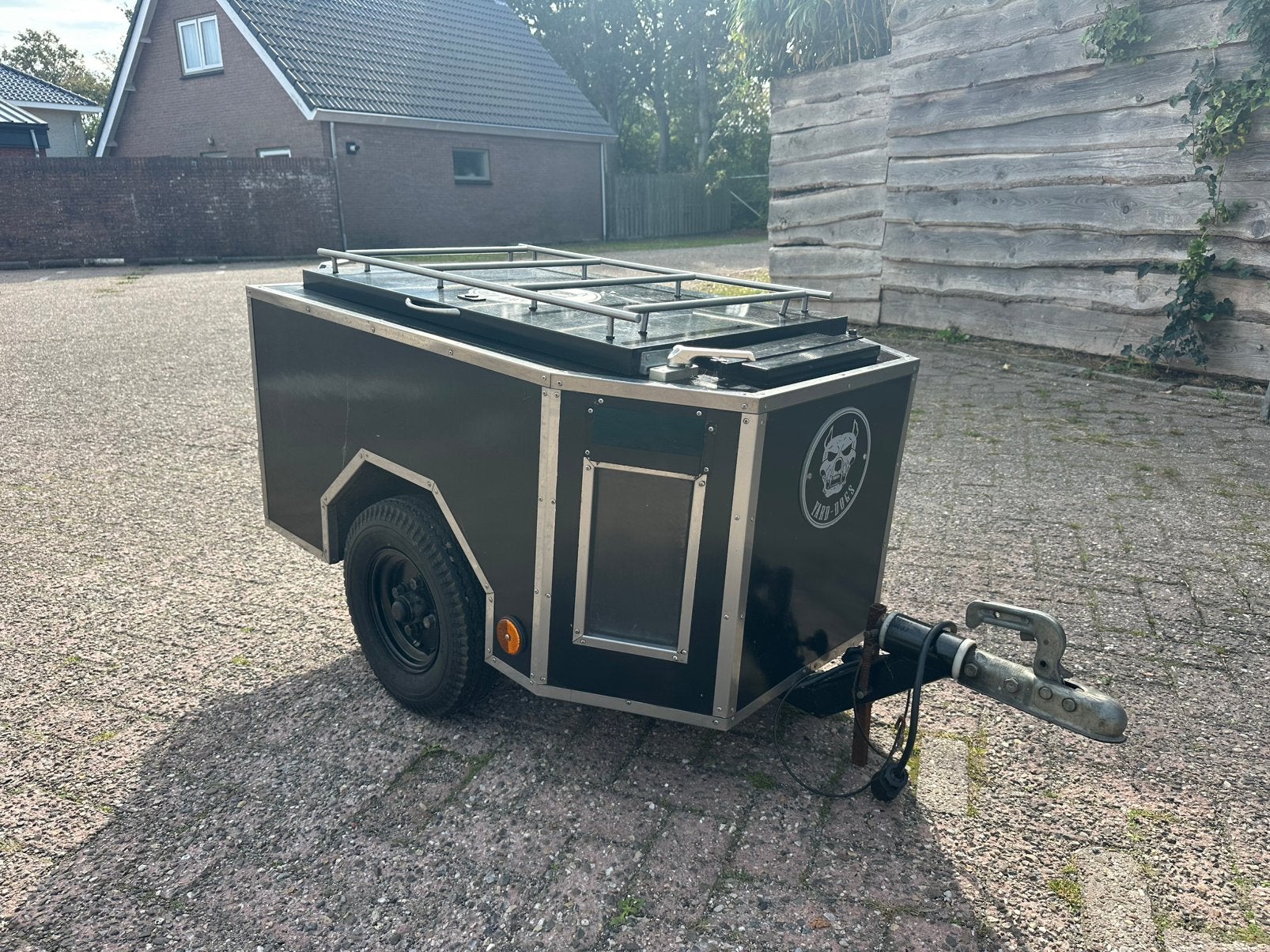 Motor aanhanger ook voor de hond, Motoren, Ophalen, Gebruikt