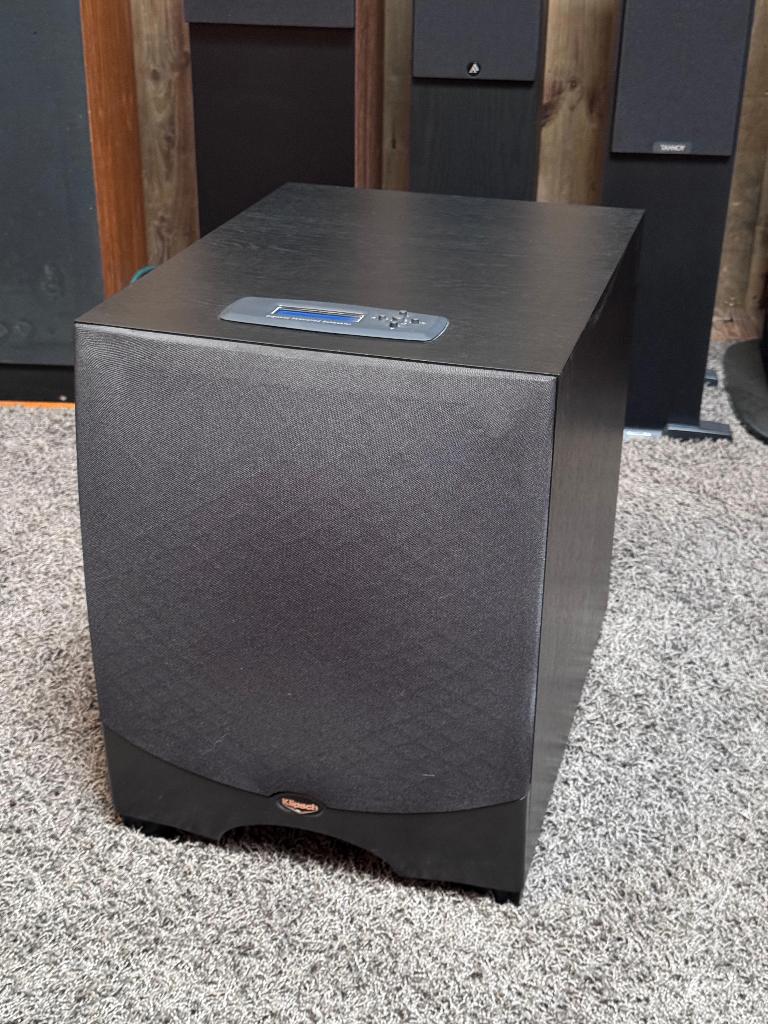 Klipsch RW-12D, Gebruikt, Subwoofer, 120 watt of meer, Ophalen