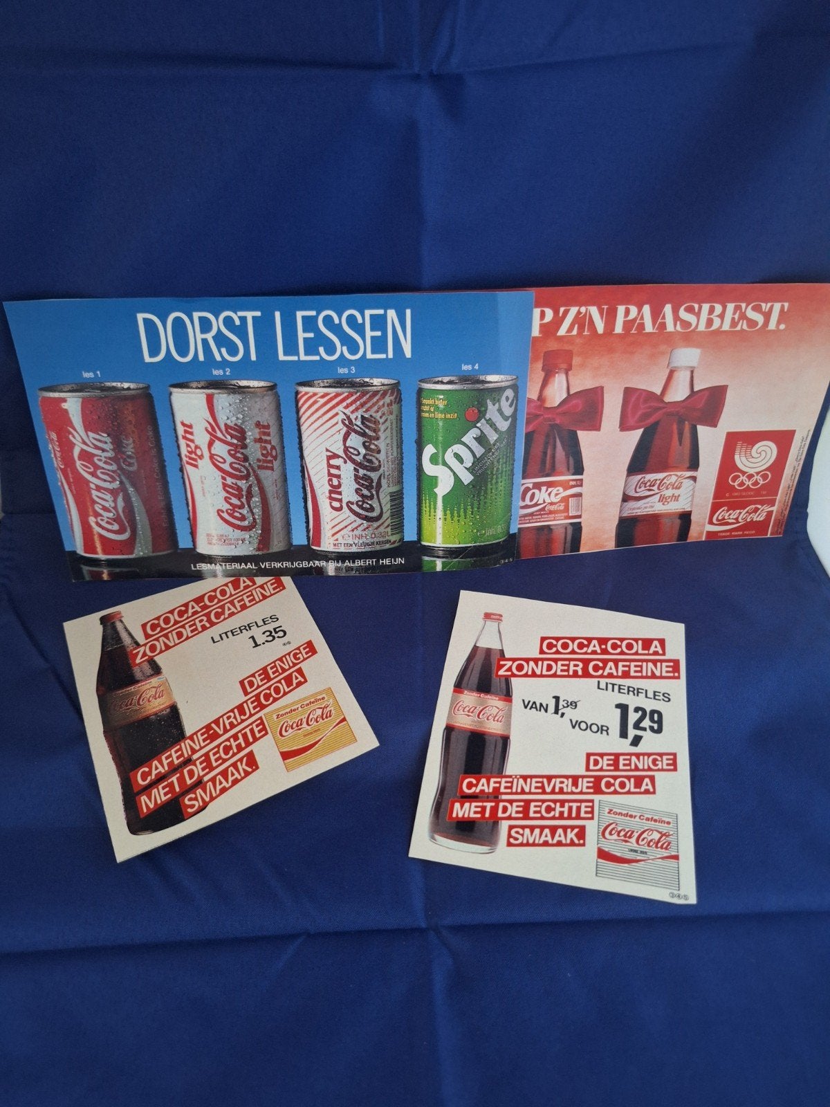 Vintage Coca-Cola Reclameborden en Advertenties, Verzamelen, Merken en Reclamevoorwerpen, Ophalen of Verzenden, Gebruikt, Reclamebord