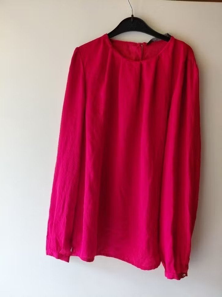 Rode blouse, Verzenden, Zo goed als nieuw, Maat 36 (S), Rood