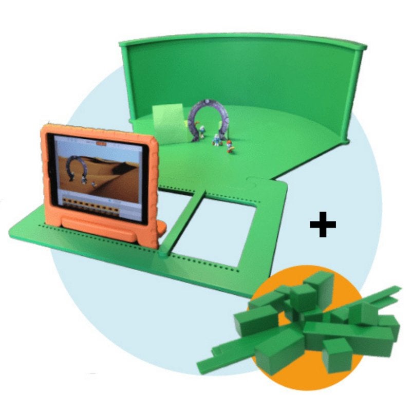 Greenscreenbox met Toolblox pakket, Kinderen en Baby's, Speelgoed | Overig, Support@techniscience.com, Jongen of Meisje, Nieuw