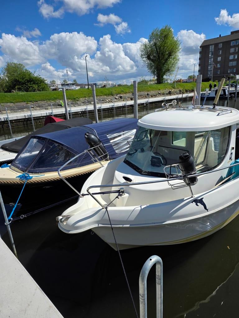 Quicksilver pilothouse 560 met 115 pk yamaha en trailer, Watersport en Boten, Ophalen, 70 pk of meer, 3 tot 6 meter, Buitenboordmotor