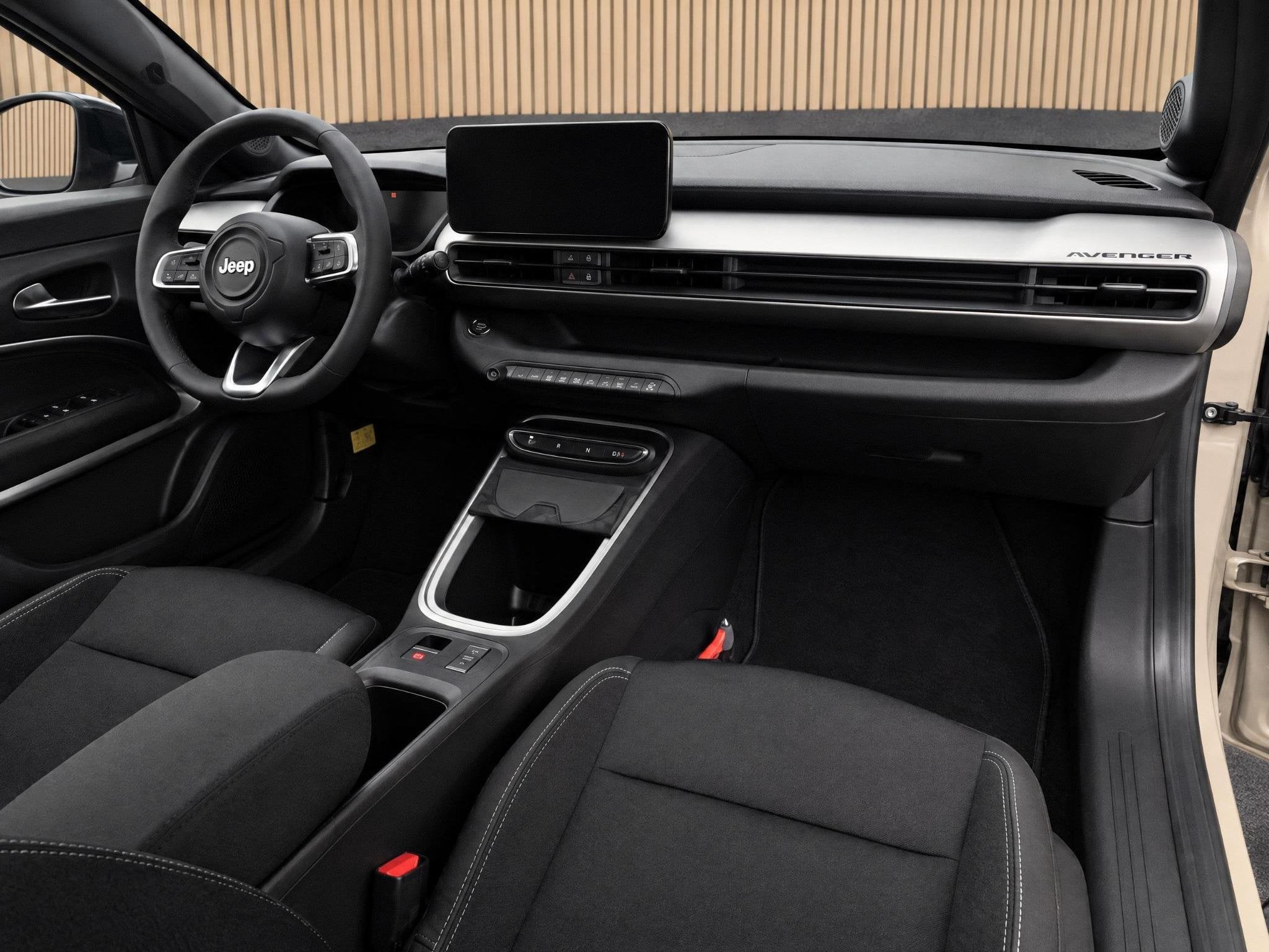 Jeep Avenger Summit 54 kWh VOORRAAD KORTING, Auto's, 12 maanden, 334 min, 156 pk, Leder en Stof