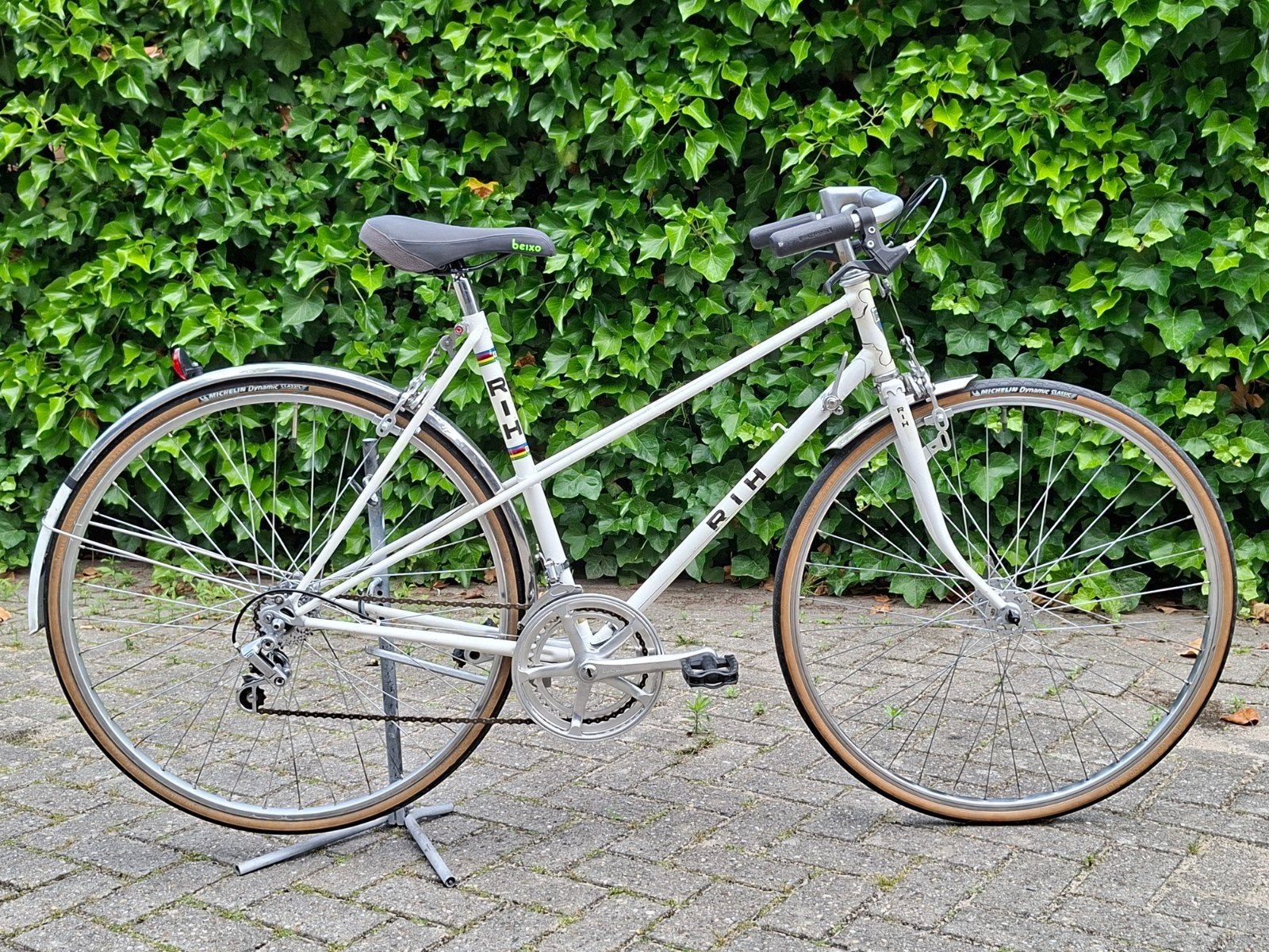 Vintage RIH Mixte Sportfiets/ Racefiets.54cm Gerestaureerd, 10 tot 15 versnellingen, Ophalen, Overige merken, 53 tot 56 cm