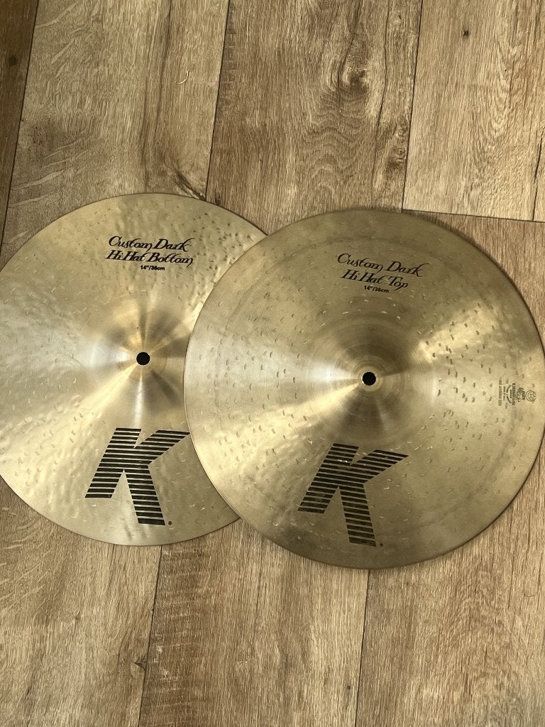 Zildjan K Custom hi-hat's 14", Muziek en Instrumenten, Ophalen, Zo goed als nieuw, Overige merken