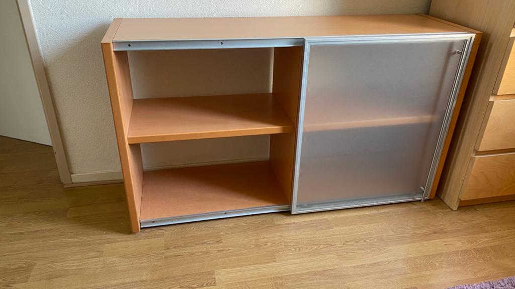 TV kastje van Hülsta, Ophalen, 70 tot 120 cm, Zo goed als nieuw, Minder dan 40 cm
