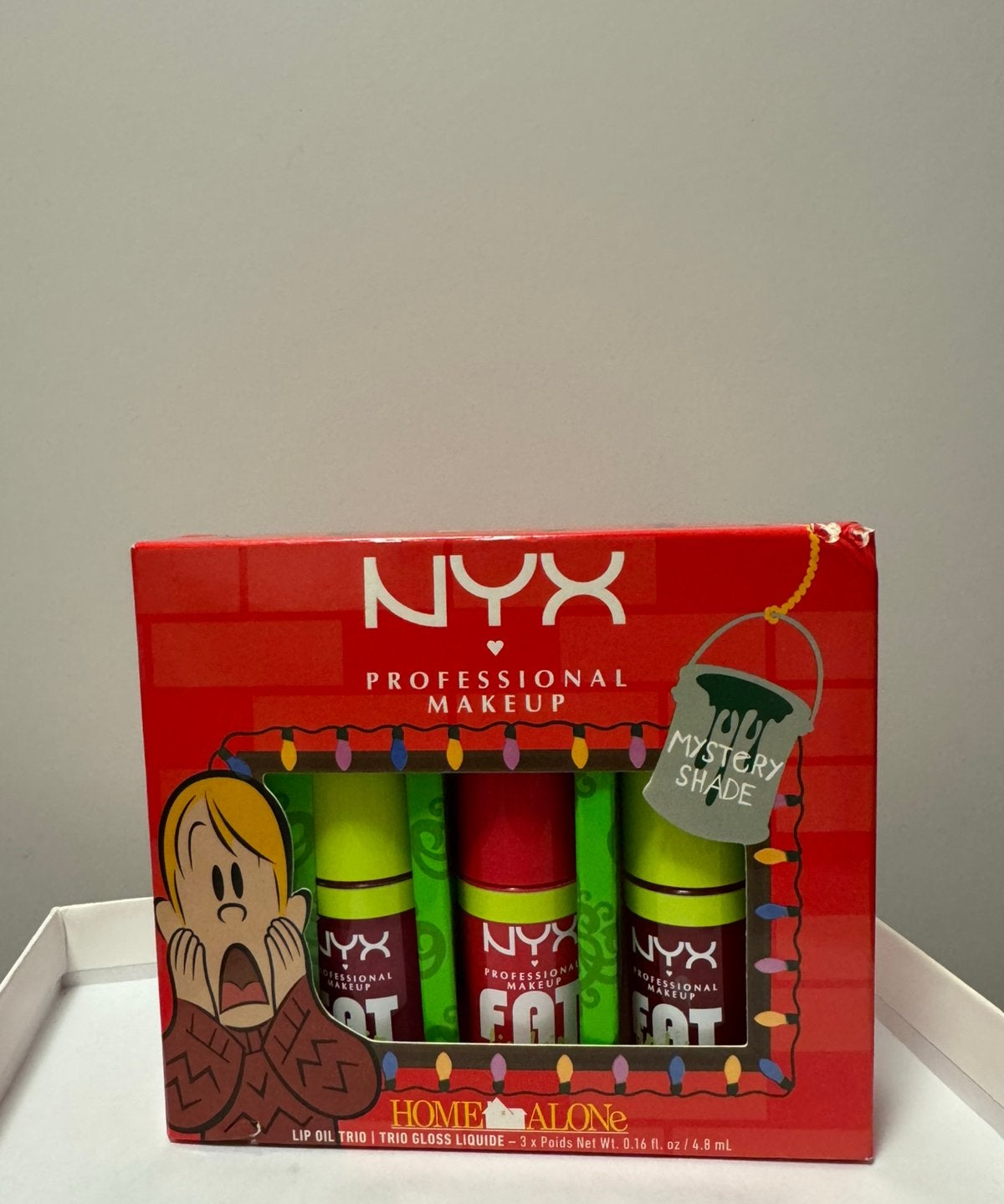 Nyx Fat Oil set + Mystery Shade, Ophalen of Verzenden, Zo goed als nieuw, Lippen