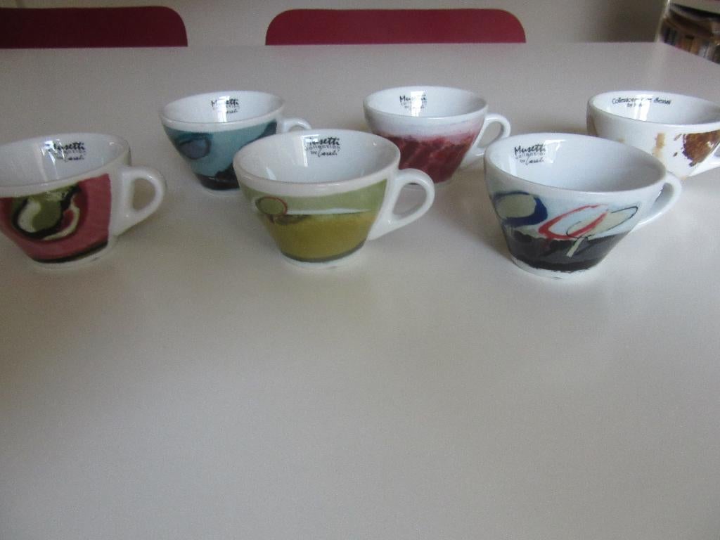 6 Cups MUSETTI Collection - by IPA - -Nieuw-staat, Huis en Inrichting, Keuken | Servies, Ophalen of Verzenden, Zo goed als nieuw