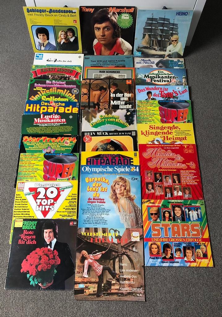 Schlagers Duits 32 lp’s, Cd's en Dvd's, Vinyl | Overige Vinyl, Ophalen, Zo goed als nieuw, 12 inch
