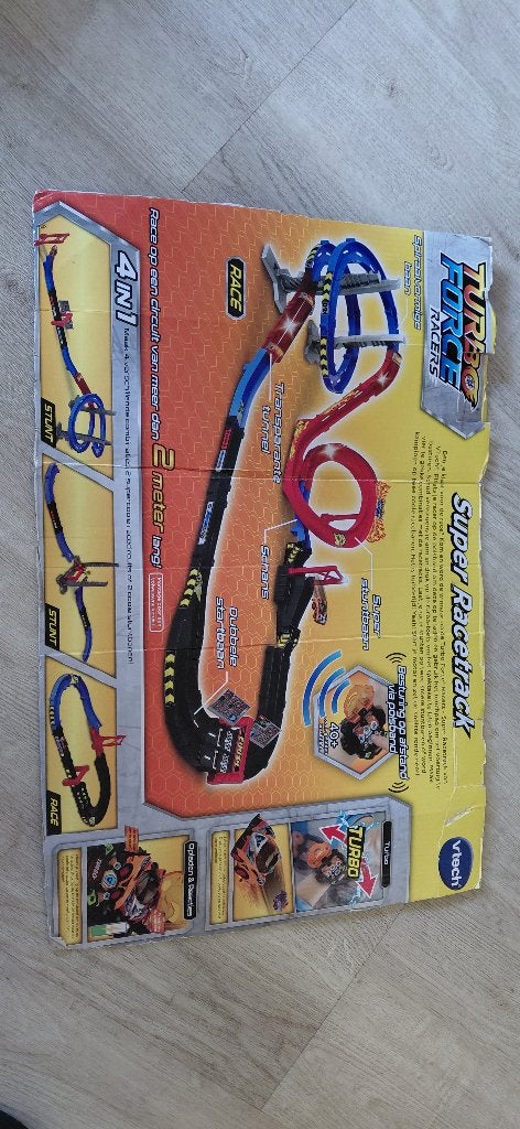 Vtech Super Racetrack, Ophalen of Verzenden, Zo goed als nieuw, 2 tot 4 jaar