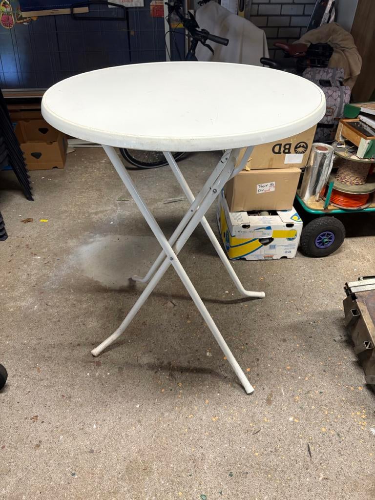 2x Staantafel in goede staat - ook per stuk te koop, Ophalen, Gebruikt