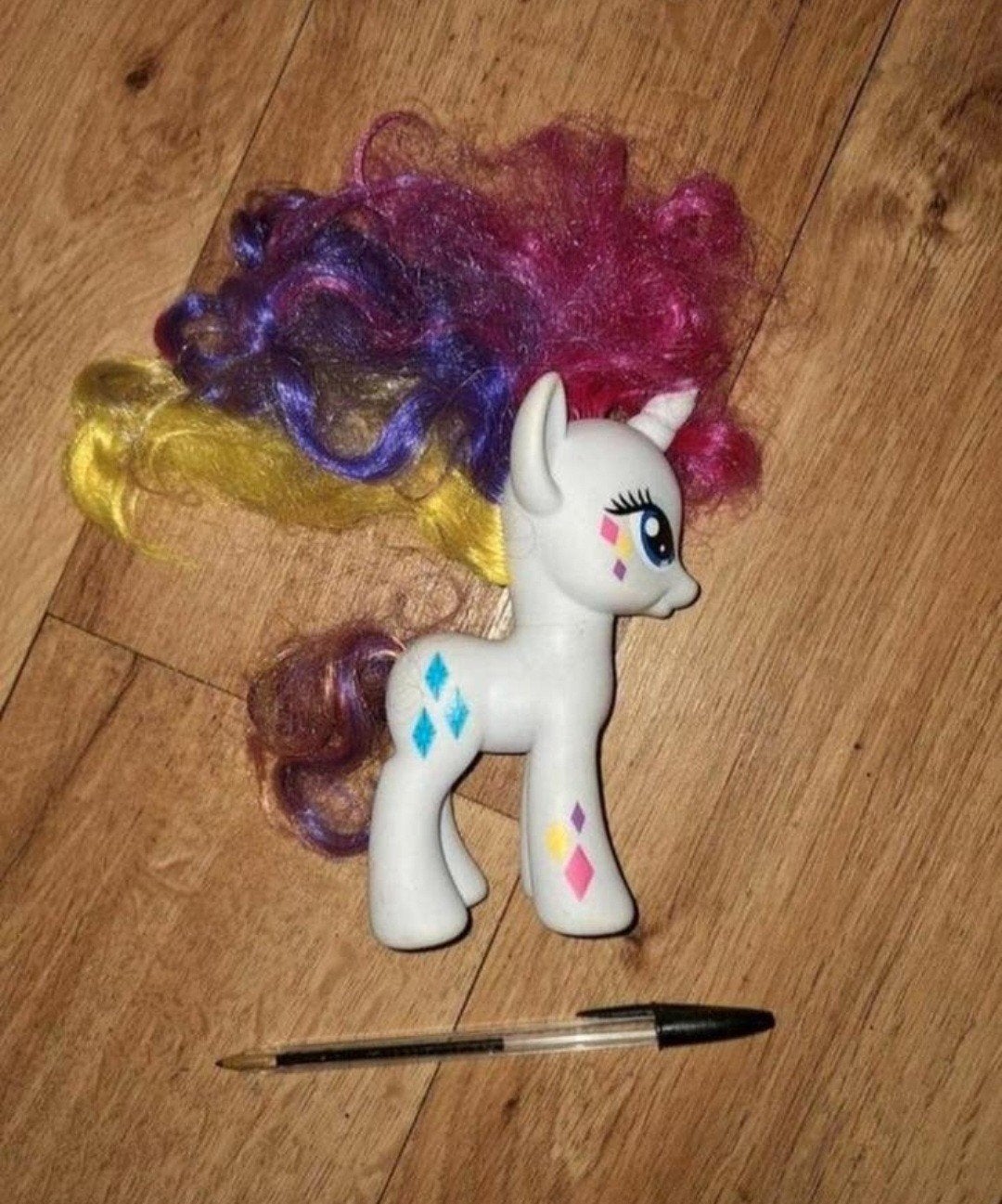 My Little Pony Rarity Eenhoorn Figuur Hasbro, Kinderen en Baby's, Speelgoed | My Little Pony, Ophalen of Verzenden