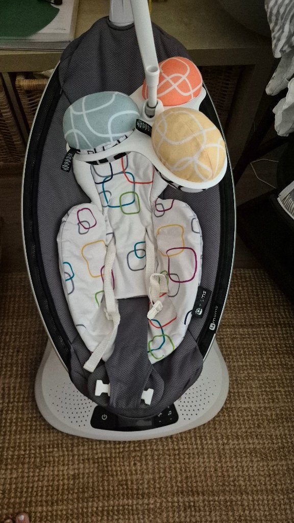 Elektrische schommelstoel baby 4moms, Kinderen en Baby's, Ophalen, Zo goed als nieuw, Wieg