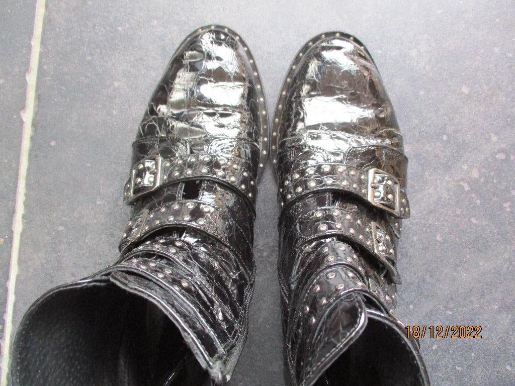 Roberto dÁngelo, size 38, Kleding | Dames, Schoenen, Verzenden, Zwart, Lage of Enkellaarzen, Roberto dÁngelo
