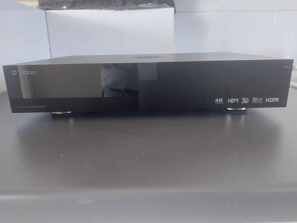 Zidoo Z1000 4K media speler met HDD Bay, Audio, Tv en Foto, Mediaspelers, Ophalen of Verzenden, Gebruikt, HDMI, Zonder harde schijf