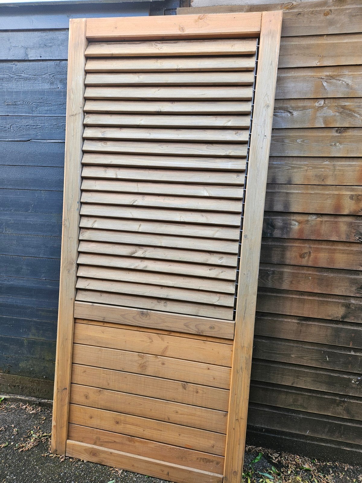 Douglas Schutterscherm 101x224 cm, Tuin en Terras, Schuttingen, Ophalen, Gebruikt, Minder dan 3 meter, 2 meter of meer