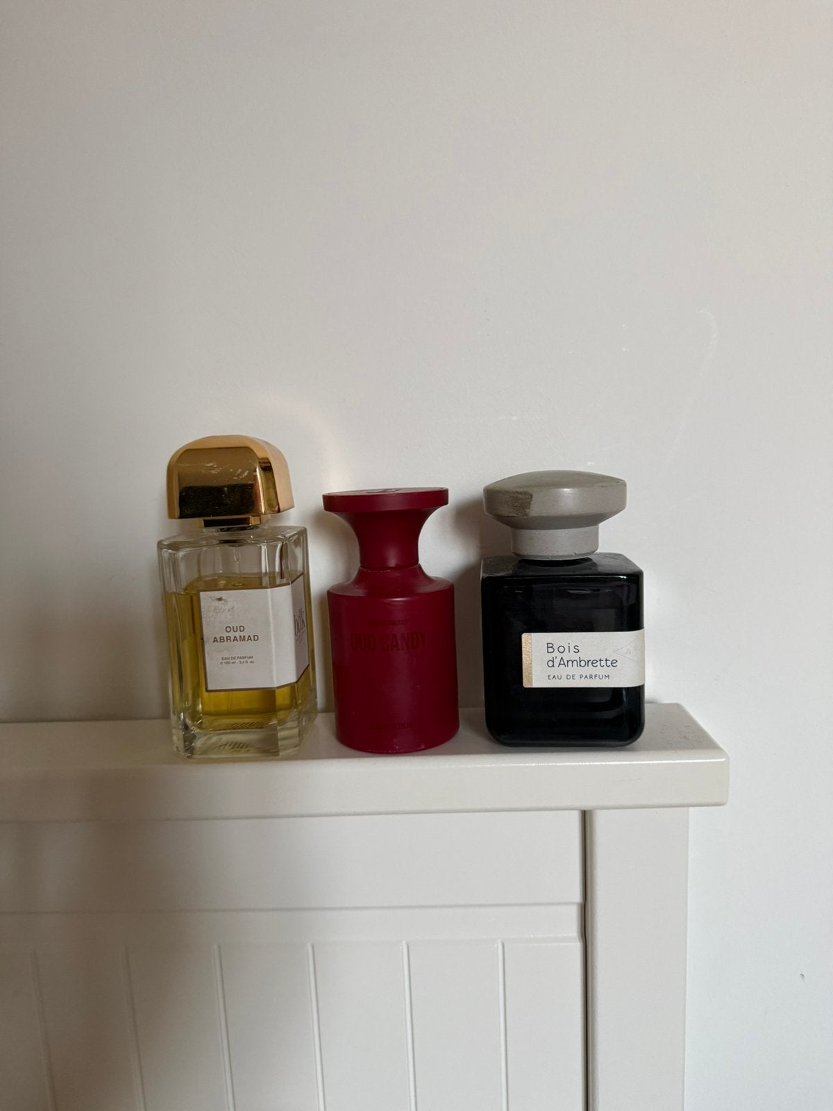 Set parfum Skins, Ophalen of Verzenden, Zo goed als nieuw, Miniatuur
