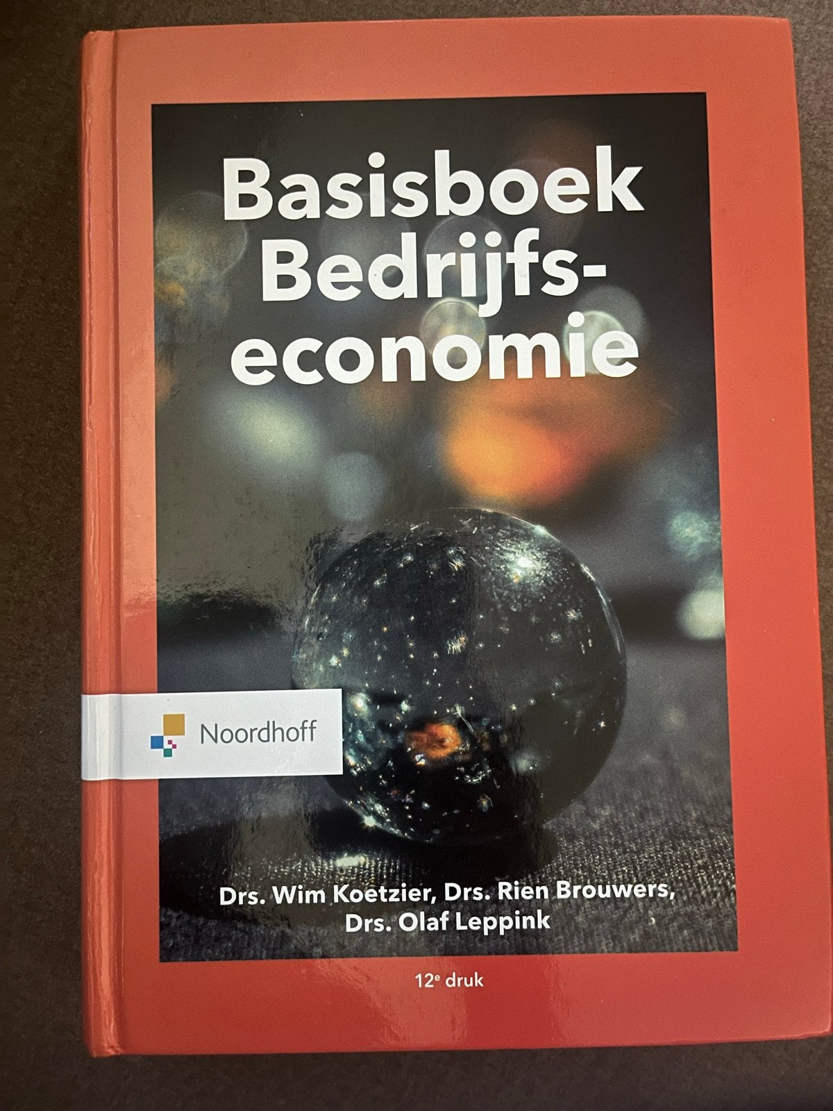 Basisboek Bedrijfseconomie - 12e druk, Boeken, Ophalen of Verzenden, Gamma, Gelezen, HBO