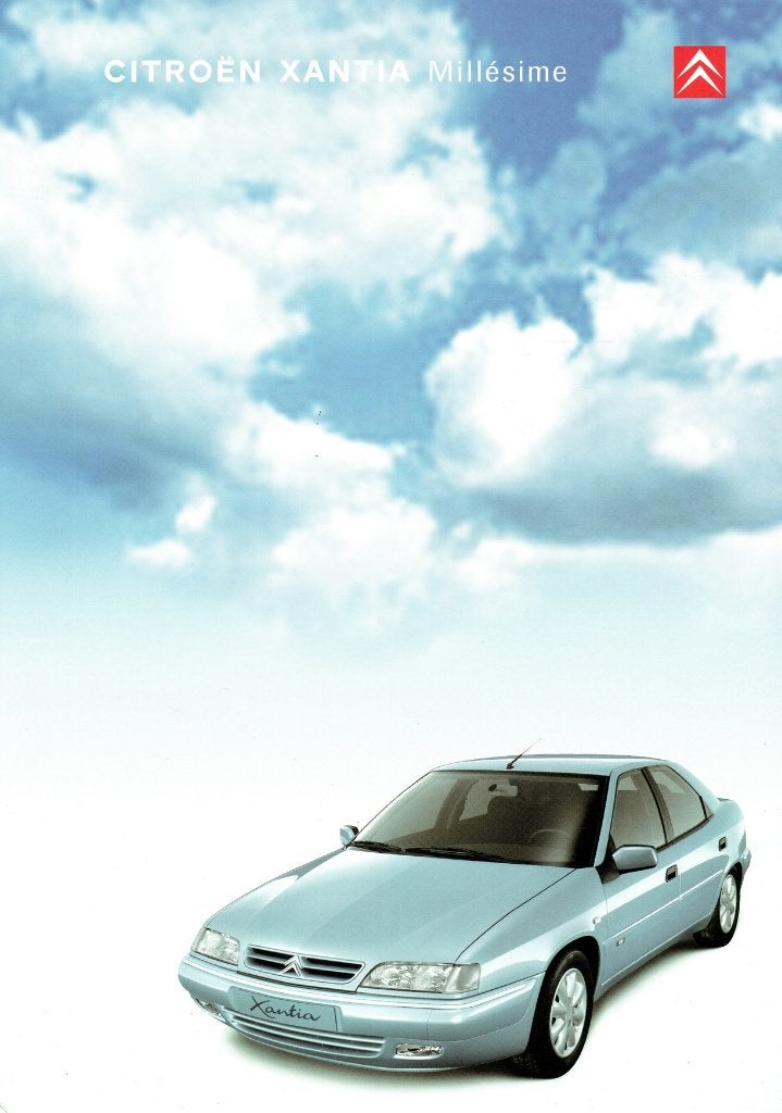 Folder Citroën Xantia Millésime (ca.2000), Verzenden, Gelezen, Citroën