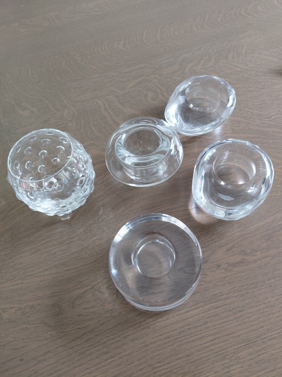 WAXINELICHTHOUDERS - ORREFORS -KOSTA BODA -IITTALA- ARABIA, Antiek en Kunst, Antiek | Glas en Kristal, Ophalen of Verzenden