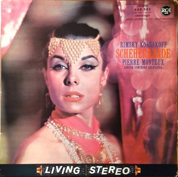 Rimsky-Korsakoff - Monteux - Scheherazade RCA Living Stereo, LP, Ophalen of Verzenden, Zo goed als nieuw, Romantiek