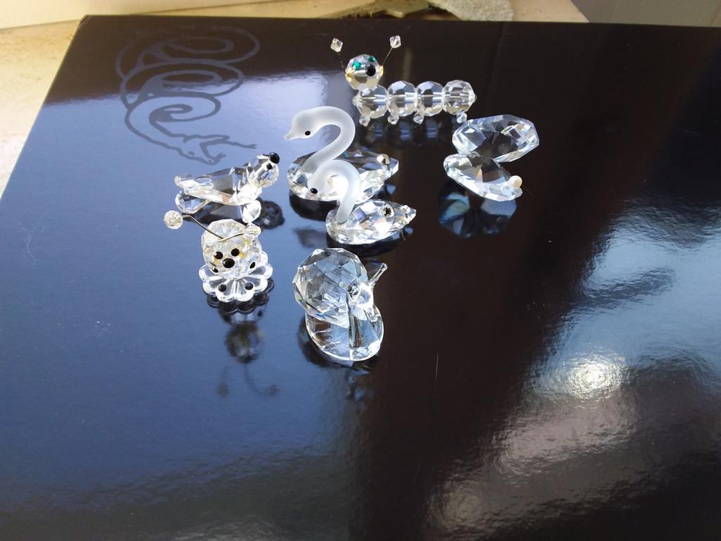 Swarovski 7 mini dieren, gaaf, Ophalen of Verzenden, Zo goed als nieuw, Figuurtje