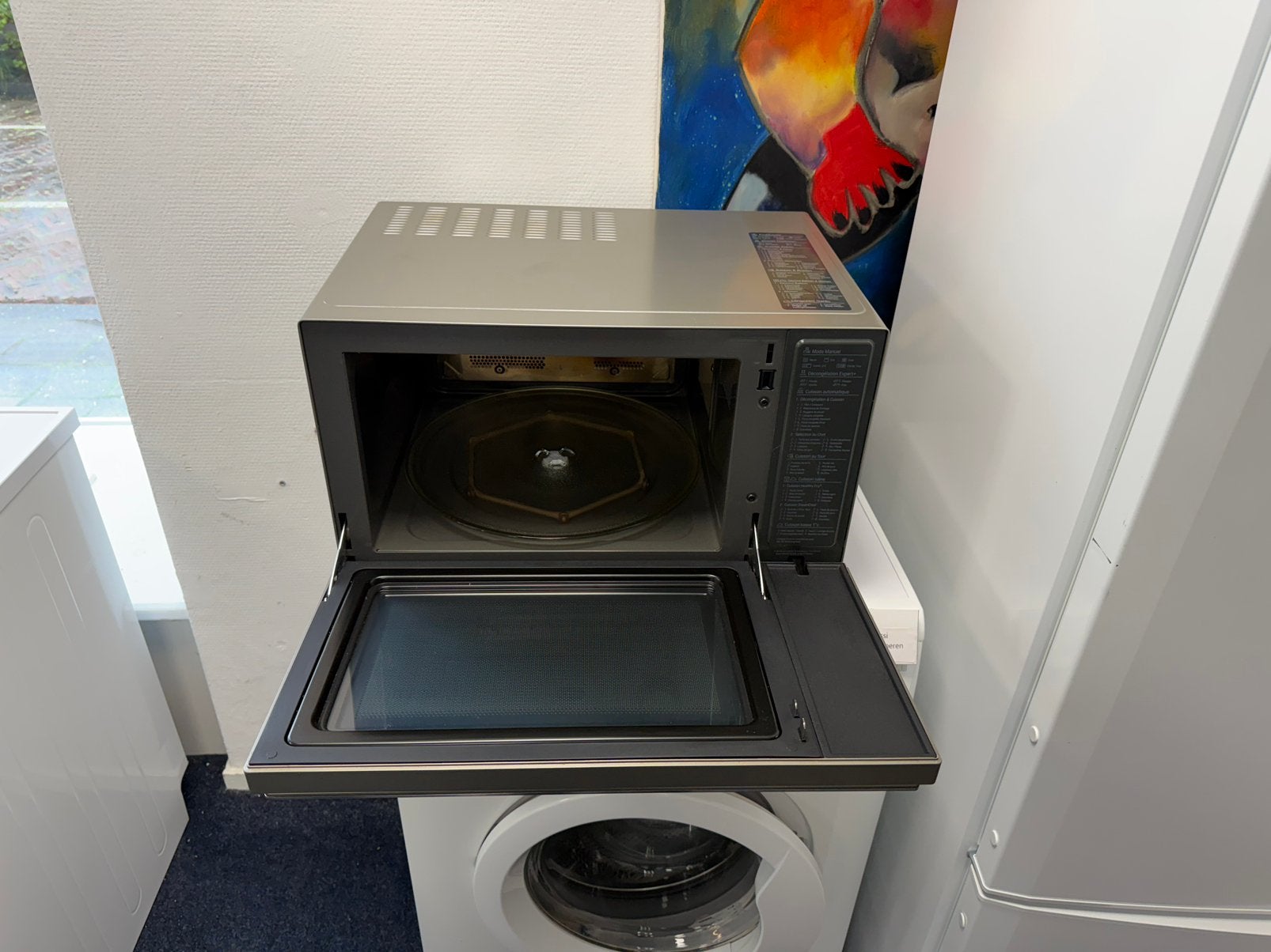 LG MJ3965ACS Rvs combimagnetron (inruilkoopje) incl garantie, Ophalen, LG MJ3965ACS Rvs, Nulachtenvijftig.nl, Nl