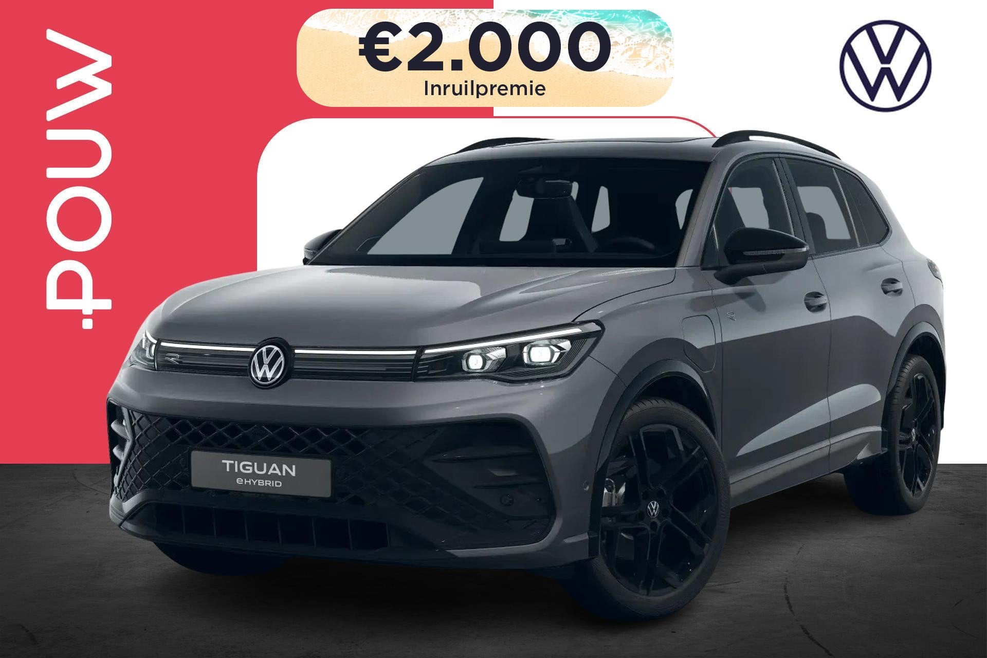 Volkswagen Tiguan 1.5 eHybrid 272pk R-Line Edition | 20" Vel, Auto's, Volkswagen, 12 maanden, Stof, 1498 cc, 4 cilinders