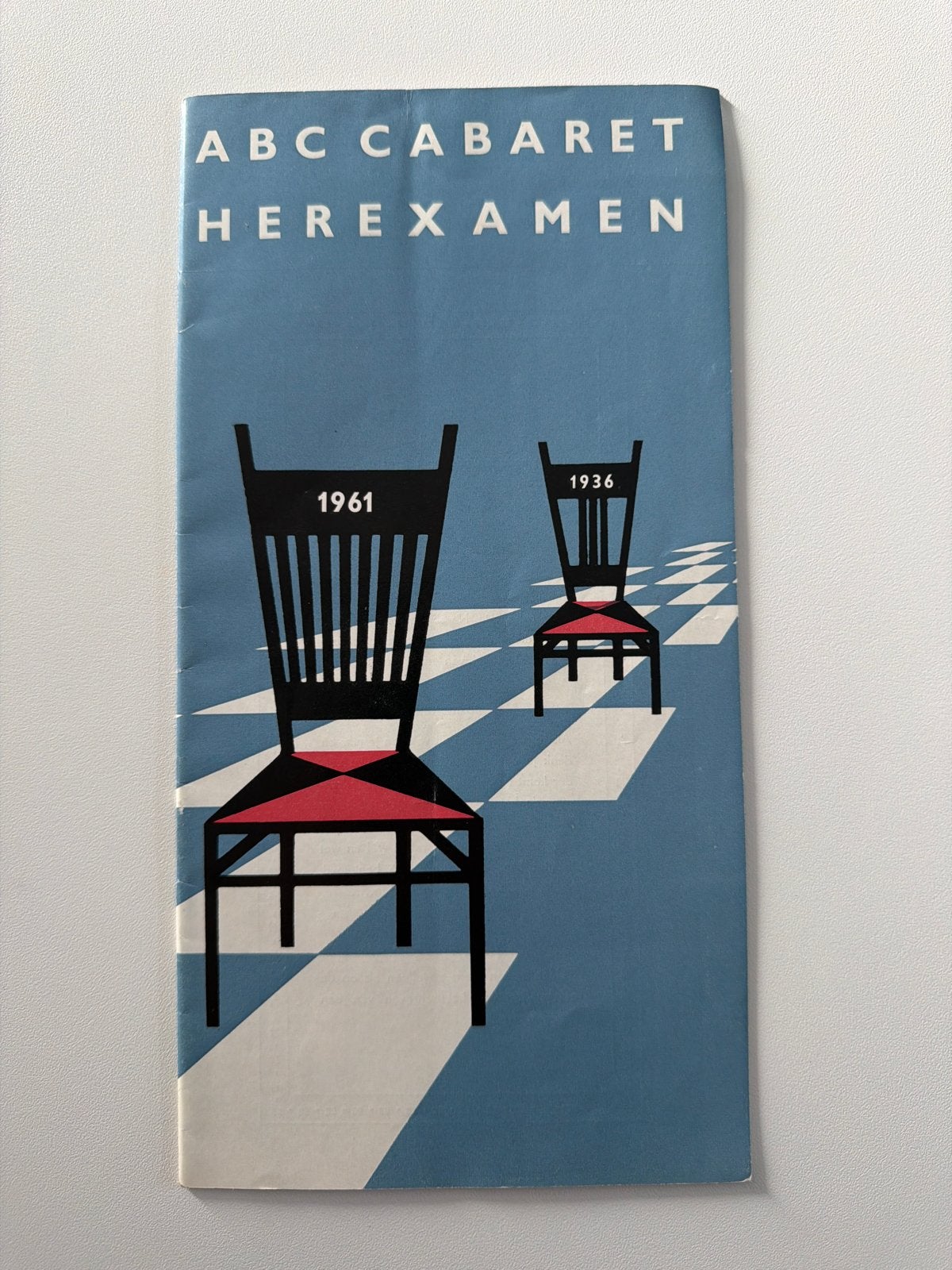 ABC Cabaret Herexamen Programma 1961 - Wim Kan, Boeken, Ophalen of Verzenden, Gelezen, Catalogus