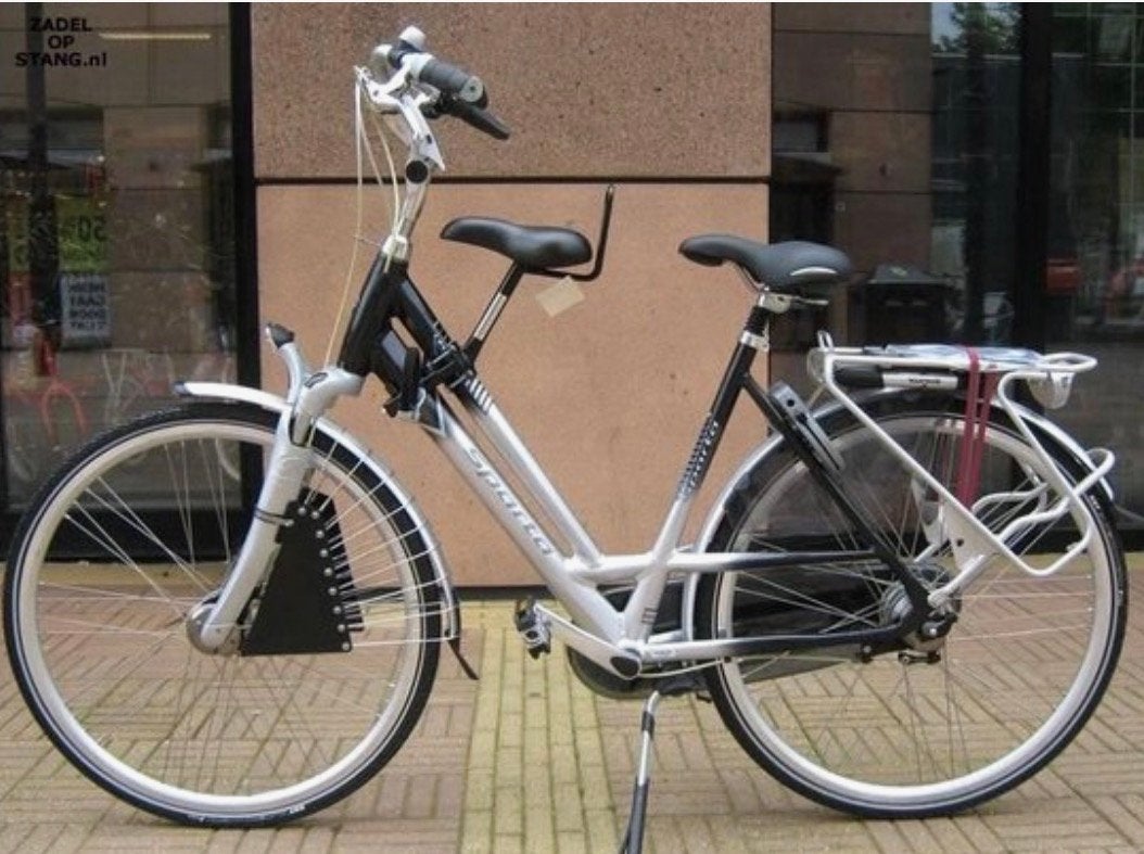 Zadel op stang / Kinderzitje op frame model 3, Fietsen en Brommers, Ophalen, Gebruikt