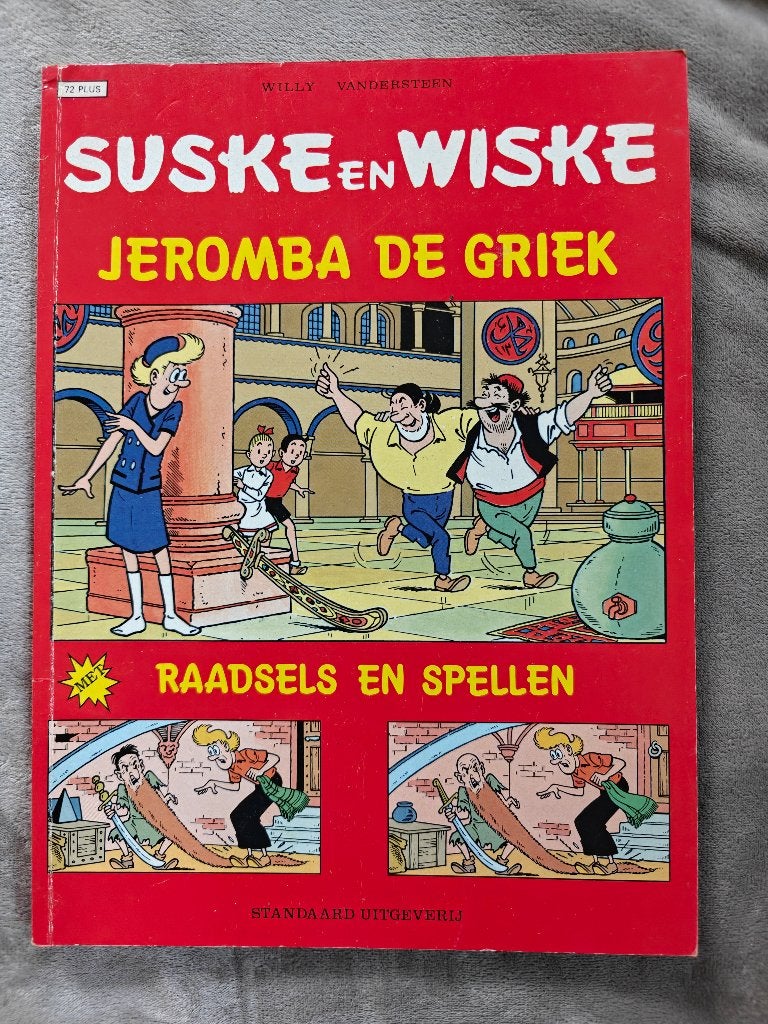 Suske en Wiske 72 + 73 Plus Raadsels Gratis in weggeefkastje, Meerdere stripboeken, Ophalen of Verzenden, Gelezen, Willy Vandersteen