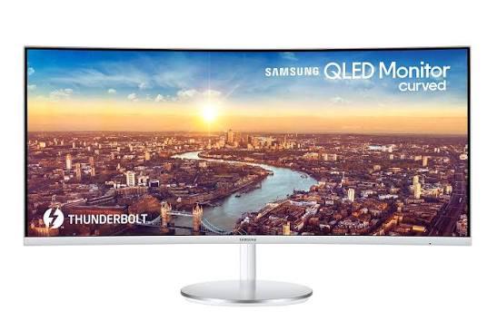 Samsung LC34J791WTRXEN 34inch monitor, Computers en Software, Monitoren, Ophalen, 3 tot 5 ms, Curved, VA