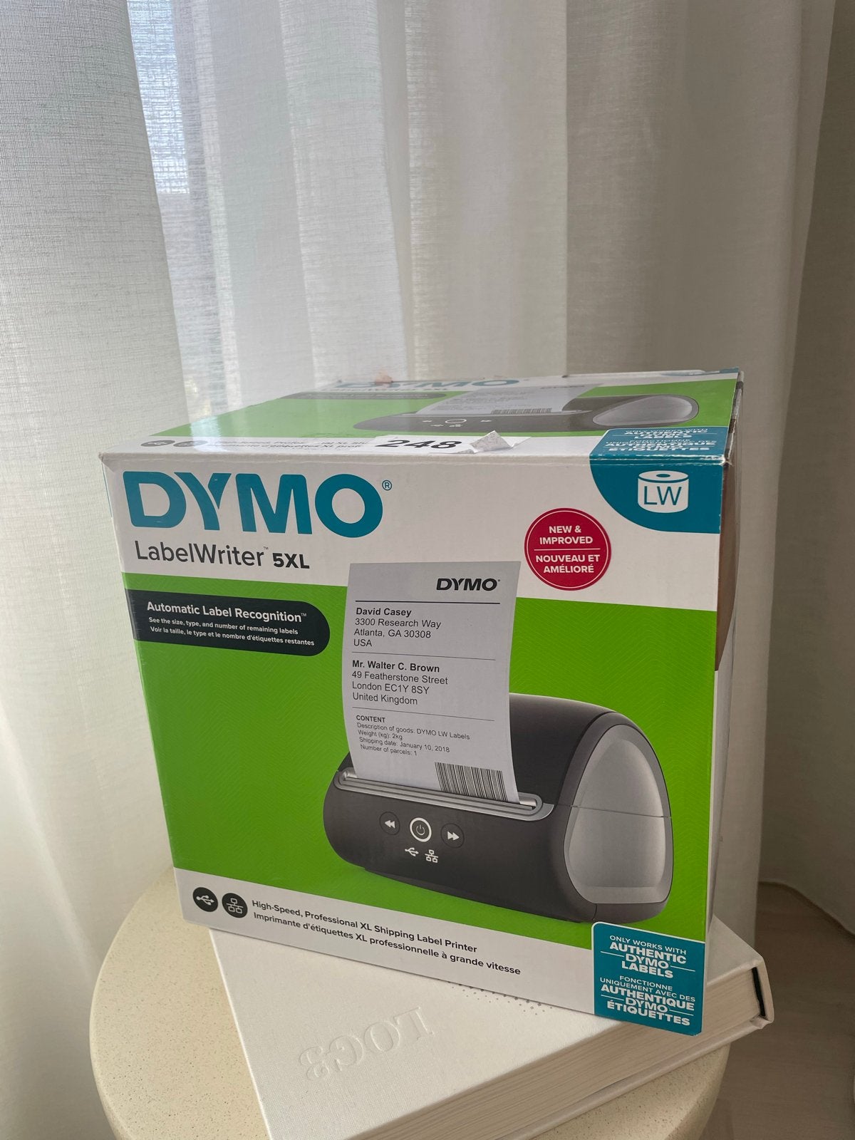 DYMO LabelWriter 5XL Labelprinter - Zo goed als nieuw, Computers en Software, Printers, Zwart-en-wit printen, Printer, Ophalen of Verzenden