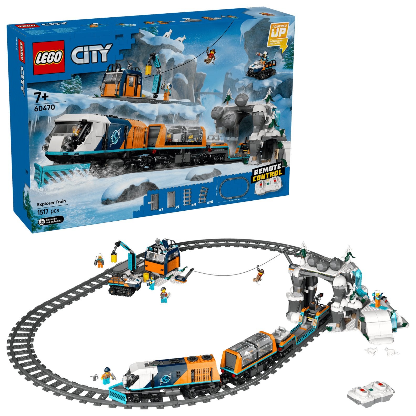Lego Onderzoekstrein op de Noordpool 60470, Lego, Lego, City, Lego