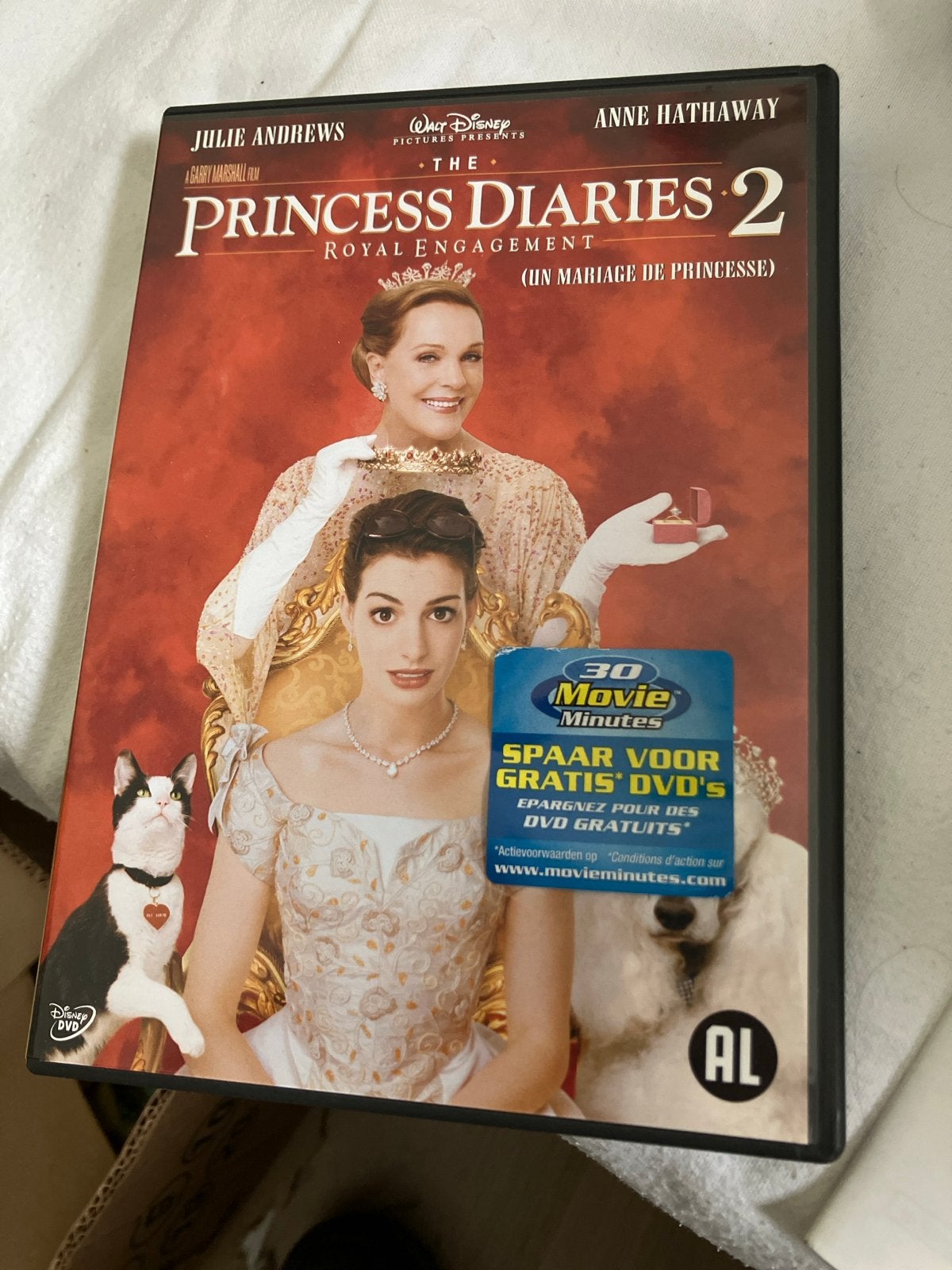The Princess Diaries 2: Royal Engagement DVD, Alle leeftijden, Nederlands, Ophalen of Verzenden, Inclusief doosje
