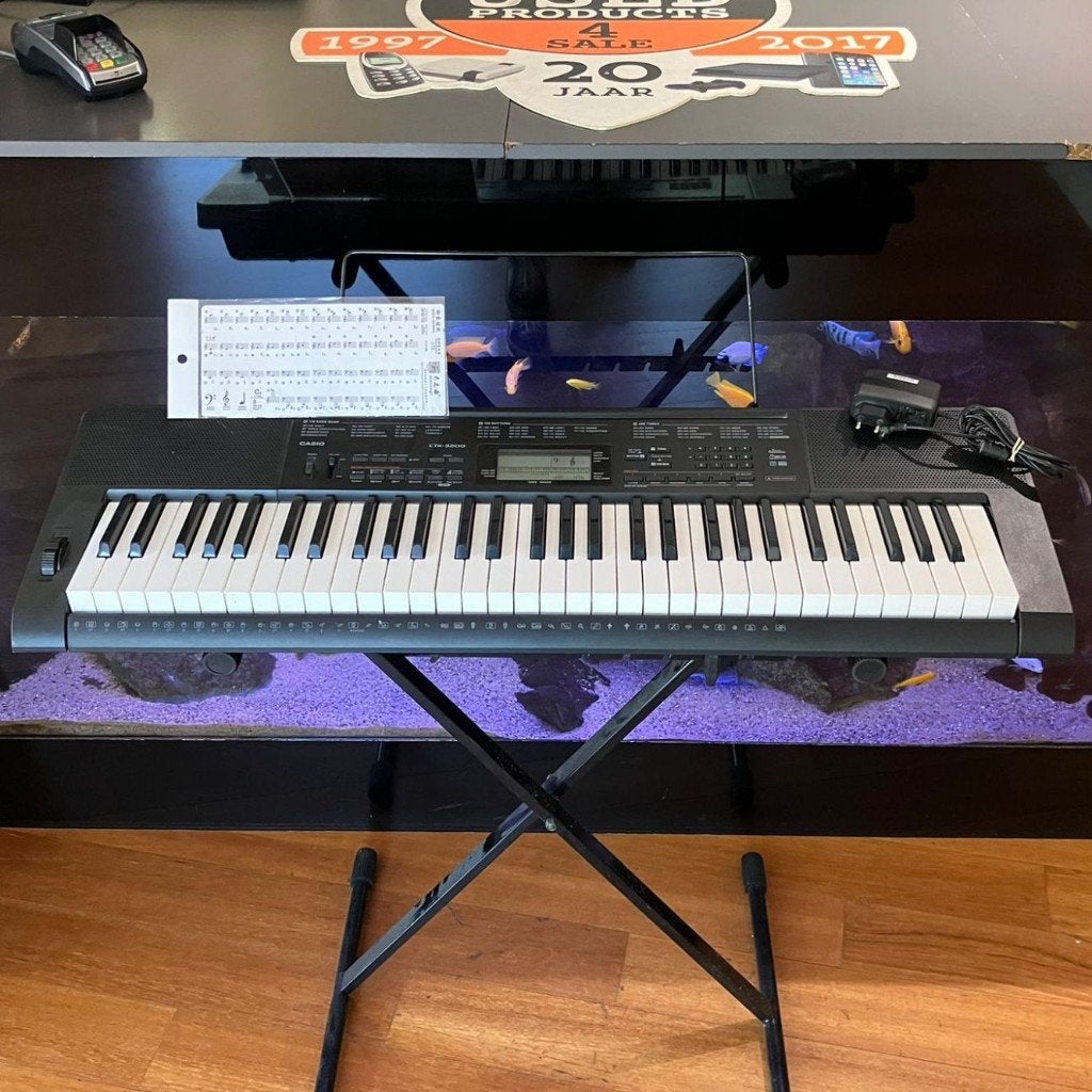 Casio CTK-3200 Keyboard Met 61 Toetsen Nette Staat, Ophalen, Gebruikt, 61 toetsen, Casio