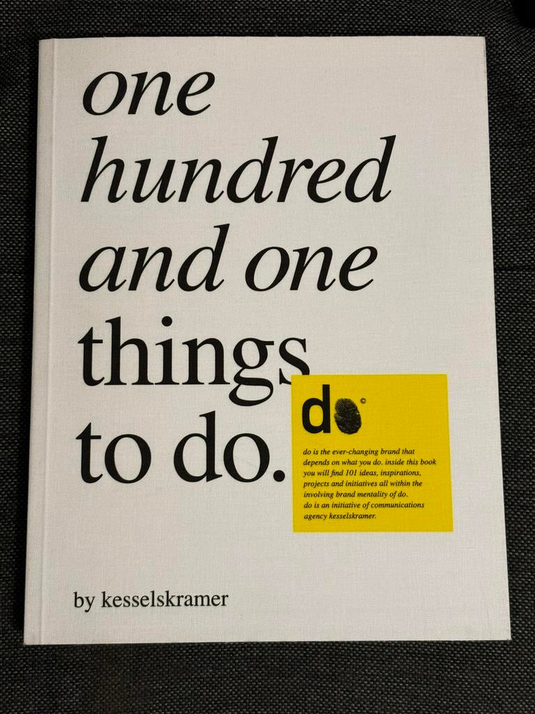 ONE HUNRED AND ONE THINGS TO DO - Kesselskramer, Ophalen, Zo goed als nieuw, Overige onderwerpen