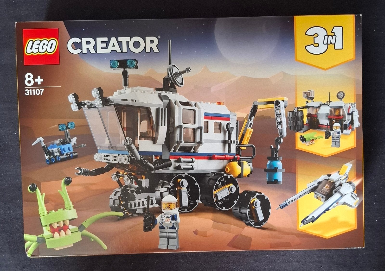 Lego 31107  SPACE ROVER, 3 in 1, NIEUW, Ophalen of Verzenden, Nieuw