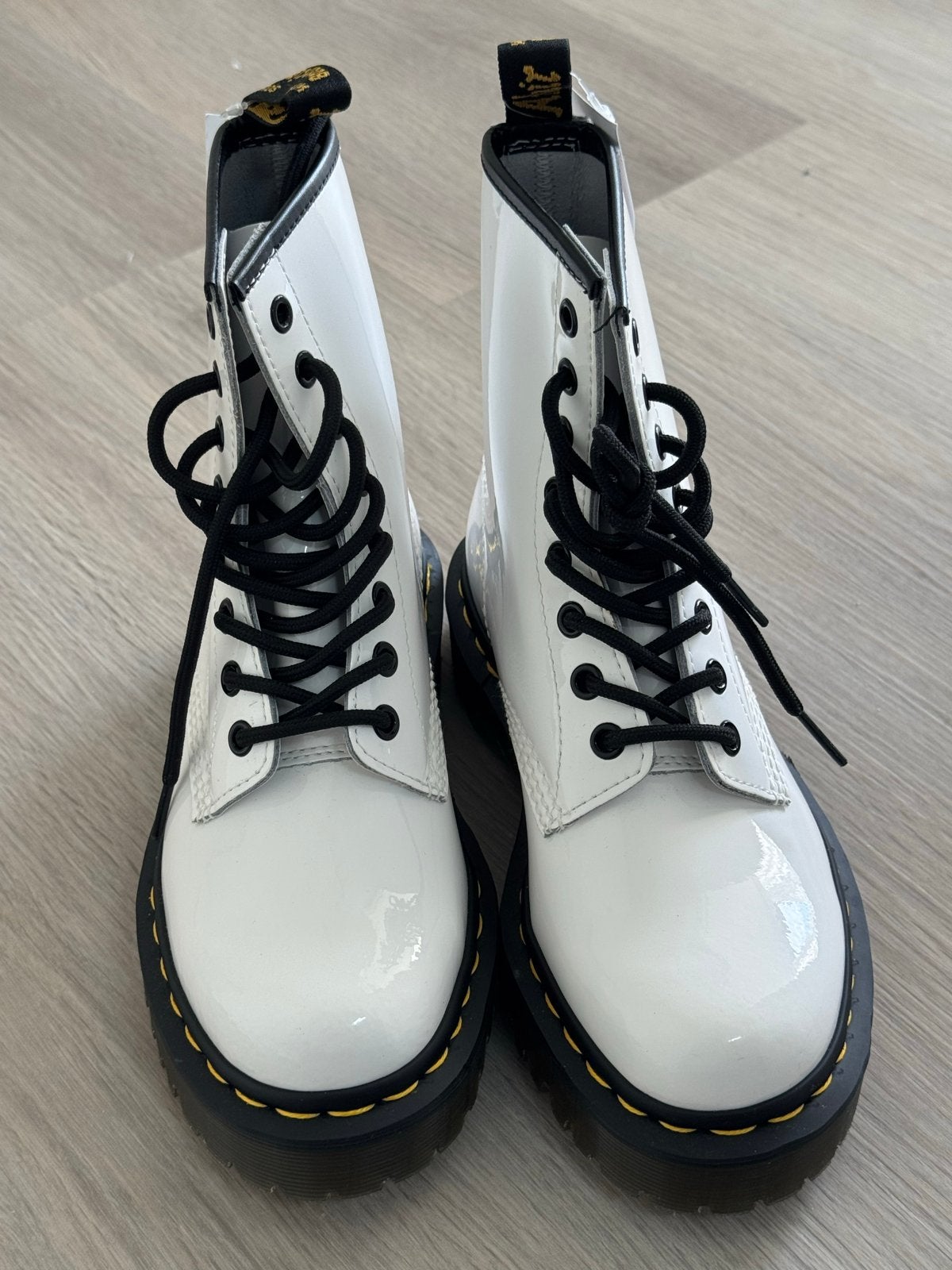 Dr. Martens 1460 BEX Patent Lamper Wit Maat 37, Wit, Lage of Enkellaarzen, Nieuw, Ophalen of Verzenden
