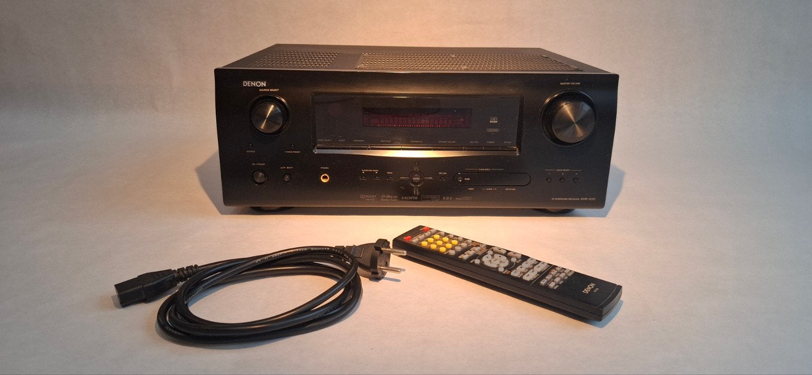 Denon AVR-1610 AV-versterker, Ophalen, Denon, Zo goed als nieuw, 60 tot 120 watt