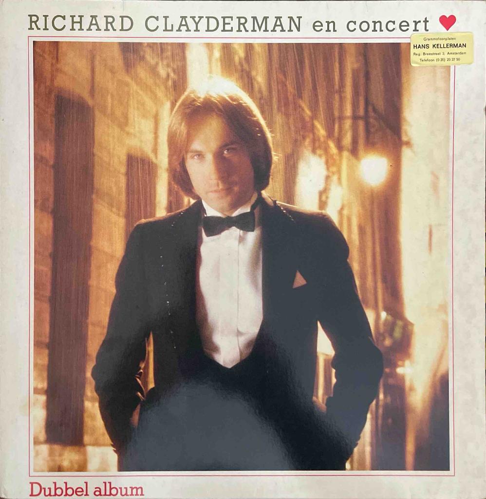 Richard Clayderman - en concert, Gatefold hoes, Ophalen of Verzenden, Zo goed als nieuw, 12 inch