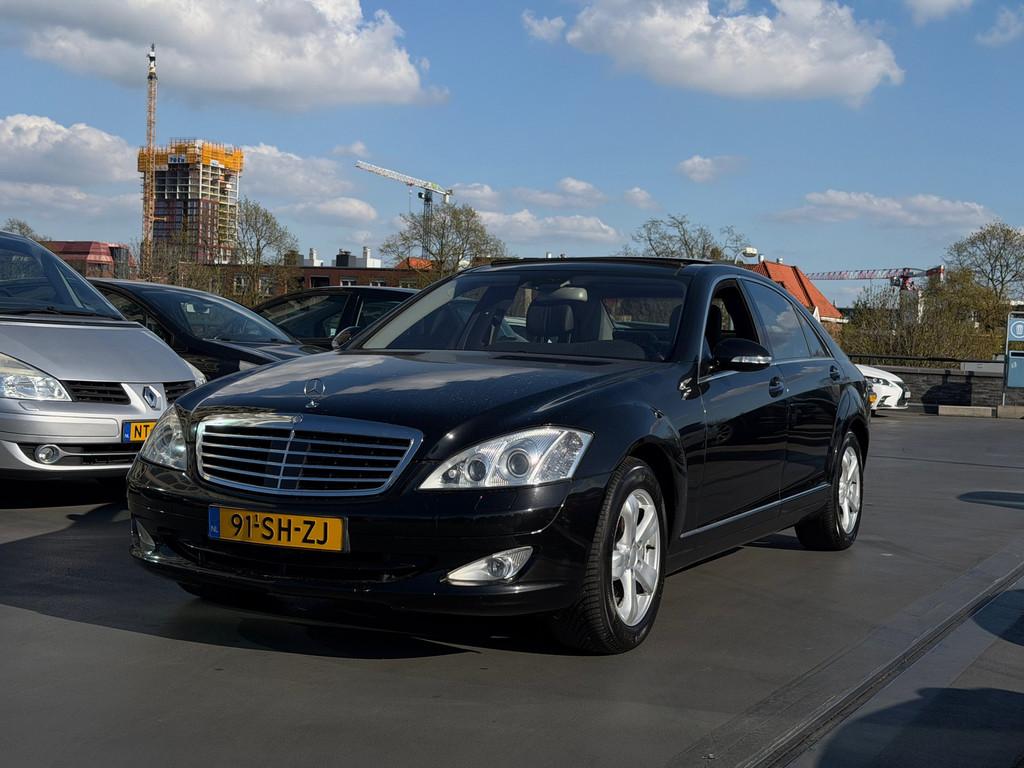 Mercedes-Benz S-klasse 500 Lang Prestige Plus Motor Revisie, Auto's, Mercedes-Benz, Automaat, Achterwielaandrijving, Gebruikt