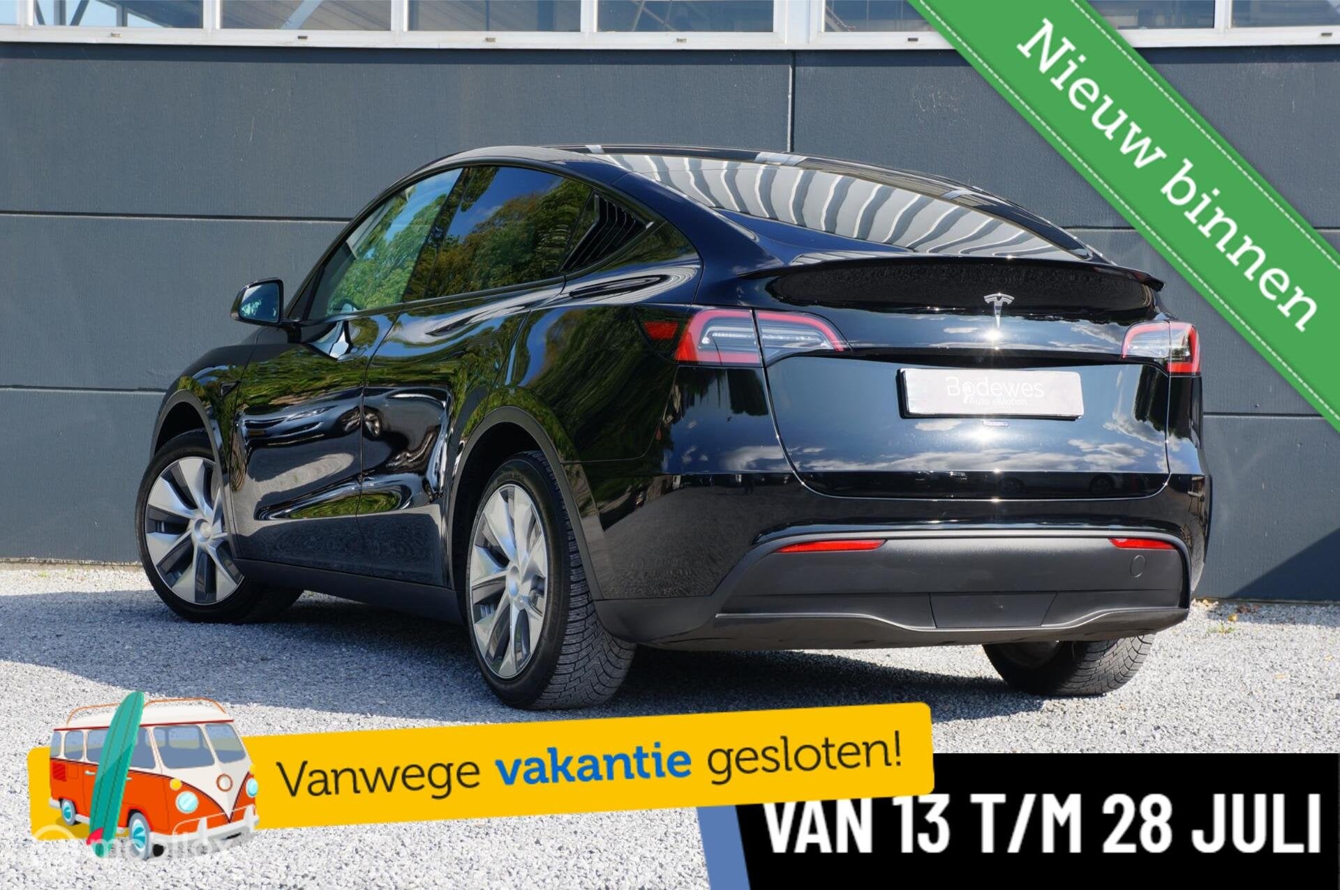 Tesla Model Y RWD 58 kWh Premium Leather FSD Pano Garantie!, Auto's, Tesla, Automaat, 238 pk, Achterwielaandrijving, Gebruikt