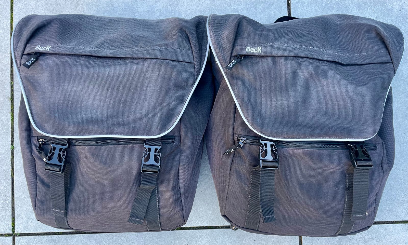Set Beck Sporty Single fietstassen 15-17 liter, Ophalen of Verzenden, Zo goed als nieuw