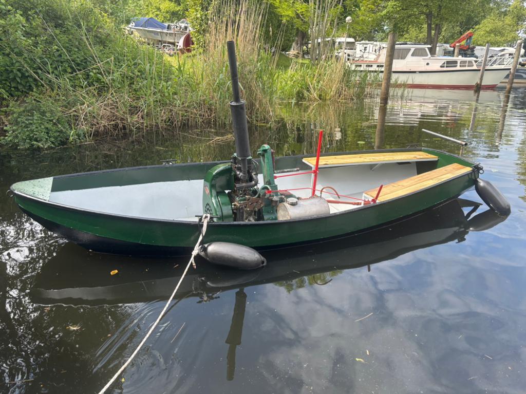 Stalen vlet met Petter PH1, Ophalen, Gebruikt